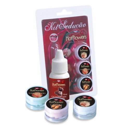 Kit Sedução Hot Flowers